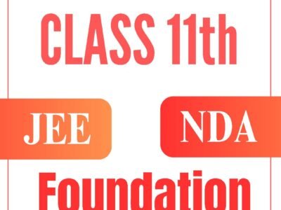 11th JEE & NDA FOUNDATION